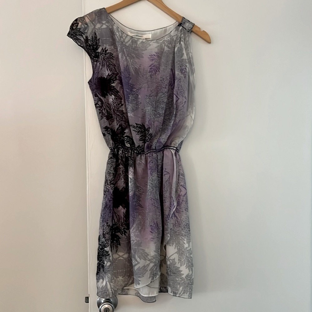 Studio M Purple Floral Dress